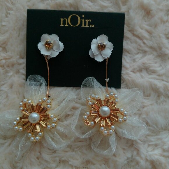 Noir Earrings With Rhinestones Mixed Lot (315) - Picture 6 of 10